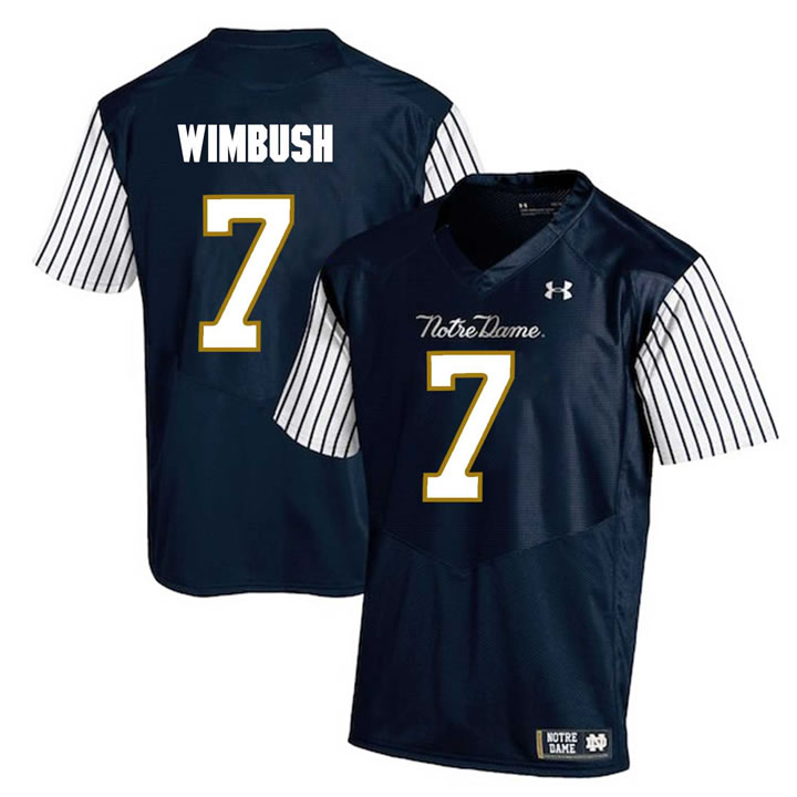 Notre Dame Fighting Irish 7 Brandon Wimbush Navy College Football Jersey Dzhi,We sell and wholesale Notre Dame Fighting Irish 7 Brandon Wimbush Navy College Football Jersey Dzhi on line form chian!